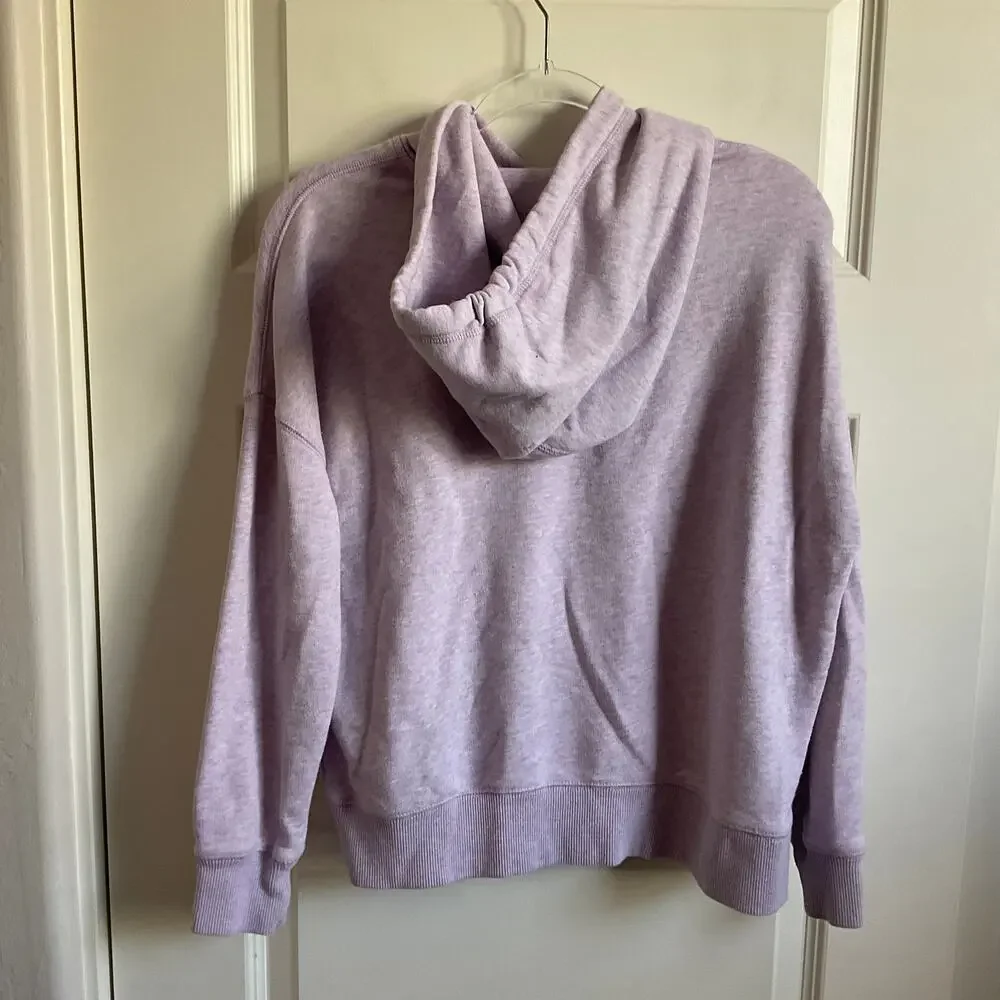 Roots Canada Lilac Purple Oversized Hoodie -‎ Size Small